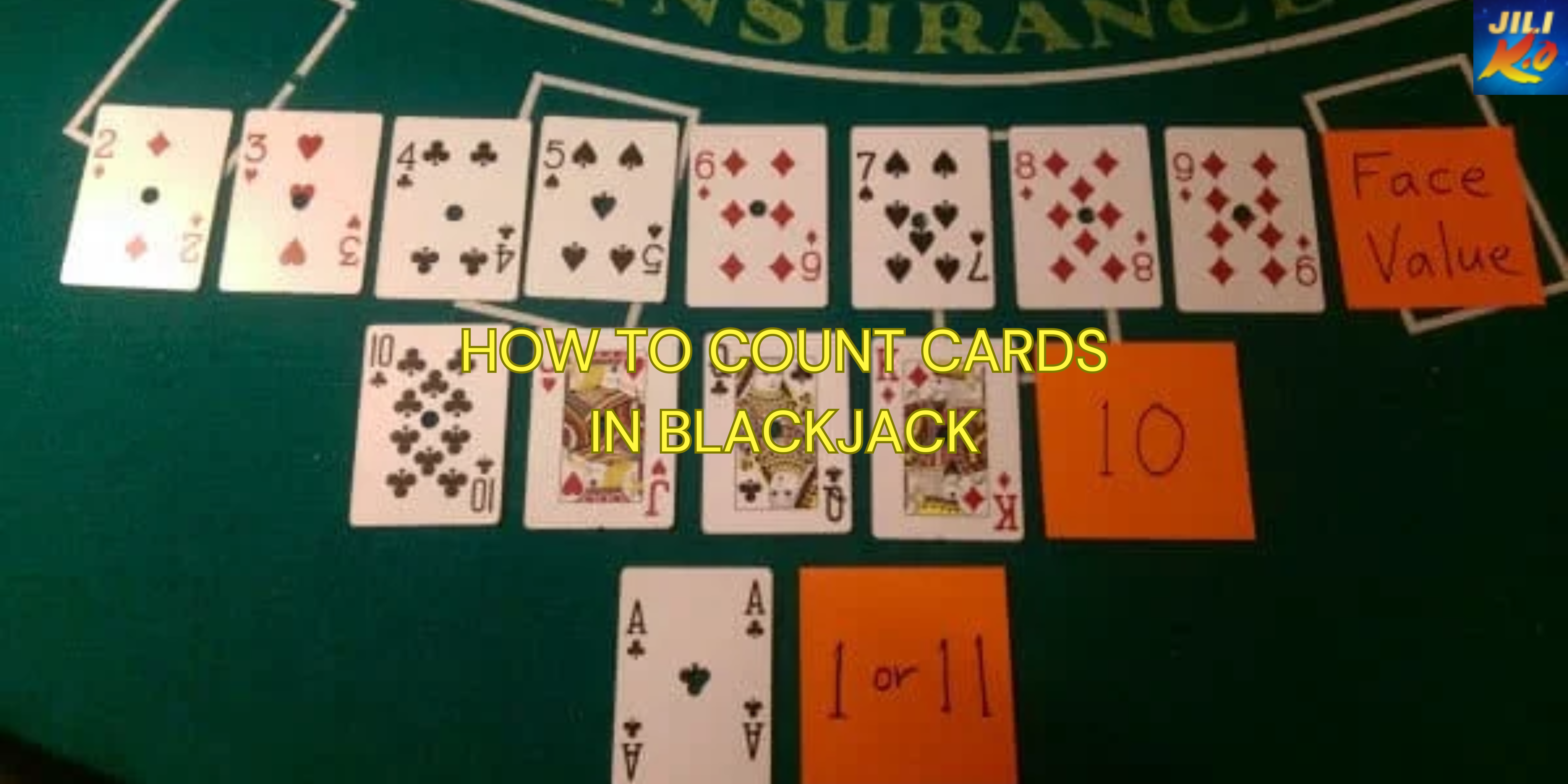 how to count cards in blackjack